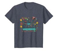Embrace The Strange: Teacher Edition Eccentrico Inspirational Maglietta, Bambini, Pervinca, 8 Anni
