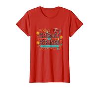 Embrace The Strange: Teacher Edition Eccentrico Inspirational Maglietta, Donna, Rosso, L
