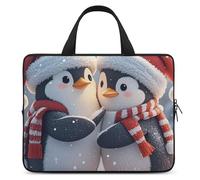 Embracing Penguins, custodia protettiva per computer portatile da 10 pollici, per viaggi d'affari o tablet