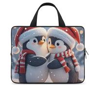 Embracing Penguins, custodia protettiva per computer portatile da 13 pollici, per viaggi d'affari o tablet