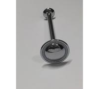 Embrasse Fermatenda in Ottone da Parete - Elegante e Robusto - PZ - Colore: CROMO