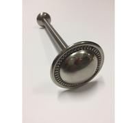 Embrasse Fermatenda in Ottone da Parete - Elegante e Robusto - PZ - Colore: NIKEL SATINATO