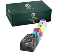 EMBRIIO 363 Kit 7 Cartucce d'Inchiostro Sostituzione per HP Photosmart 3110 3210 3210xi 3310 8250 C5180 C6150 D6160 C6180 C6280 D7160 C7180 D7260 C7280 D7460 C8180