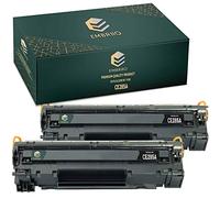 EMBRIIO CE285A 85A Kit 2 Cartuccia Toner Sostituzione per HP LaserJet Pro P1102w P1102 P1100 M1212nf P1101 P1103 MF3010 M1132 M1217nfw M1210 P1106 Canon i-SENSYS LBP6020 LBP6000 LBP6000B
