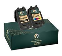 EMBRIIO PG-510XL CL-511XL Kit 2 Cartucce d'Inchiostro PG-510 CL-511 Sostituzione per Canon Pixma MP495 MP250 MP280 MP270 MP499 MP230 MP272 MX350 MX340 MX410 MP240 MP480 iP2702 MP490 iP2700 MX320 MP260