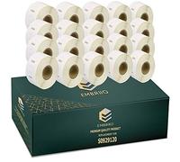 EMBRIIO S0929120 Kit 20 Rotoli Etichette Sostituzione per Dymo LabelWriter 4XL 450 400 330 320 310 Duo/Turbo/Twin Turbo Seiko SLP 450 430 420 410 400 200 100, 25mm x 25mm