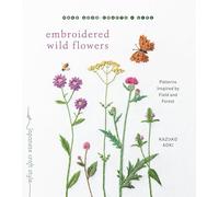 Kazuko Aoki Embroidered Wild Flowers (Tascabile)