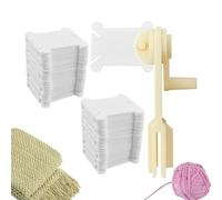 Embroidery Floss Bobbins - 120 Pieces Sewing Holder with Winder, Thread Cards | Organized Embroidery Thread Storage for Adults, Women, Men, Hobbyists, Crafting Projects