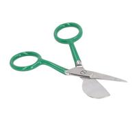 Embroidery Scissors, Forbici per Pisolino a Becco D'anatra in Acciaio Inossidabile Forbici per Tappeti Forbici a Becco D'anatra Bordo Coltello Applique per Cucire 4,7 Pollici(Verde)