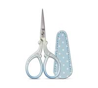 Embroidery Scissors Set with Leather Sheaths for Sewing Crafting, Art Work, Threading, Needlework DIY Tools Dressmaker