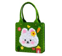 Embroidery Sewing Tote Bag, Funny Collage Pattern Craft Organizer 8,27 x 14,17 pollici, Lightweight Yarn and Needlework Storage, for Home, School, Travel, Sewing Projects