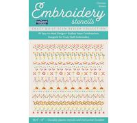 Christen Brown Embroidery Stencils, Crazy Quilt Seam Desig (General merchandise)