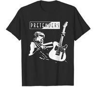 Embry Maisy Chrissie Hynde Pretenders T Shirt Unisex Short Sleeve T-Shirt Black XL