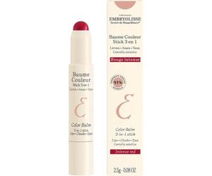 Embryolisse Stick Colorato 3in1, Rouge Intense