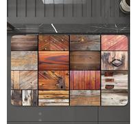 EMCLKS Tappeto Bagno 60x90 cm,Cronache di legno, una raccolta di vari modelli di texture intricate di vecc,Tappetino Assorbente e Antiscivolo in Microfibra per Bagno,Cucina,Camera da Letto,Corridoio