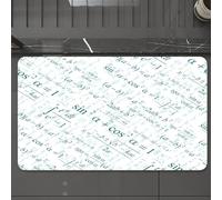 EMCLKS Tappeto Bagno 60x90 cm,Decorazione per aula di matematica, vari argomenti di matematica complessa,Tappetino Assorbente e Antiscivolo in Microfibra per Bagno,Cucina,Camera da Letto,Corridoio