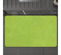 EMCLKS Tappeto Bagno 60x90 cm,Il paesaggio del prato verde vivido evoca un senso di tranquillità e bellezz,Tappetino Assorbente e Antiscivolo in Microfibra per Bagno,Cucina,Camera da Letto,Corridoio