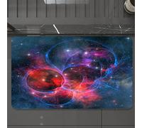 EMCLKS Tappeto Bagno 60x90 cm,Immagini e fasce luminose dell'universo, misteriosi fenomeni energetici nel,Tappetino Assorbente e Antiscivolo in Microfibra per Bagno,Cucina,Camera da Letto,Corridoio