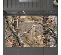 EMCLKS Tappeto Bagno 60x90 cm,La fusione naturale di foreste autunnali, rami, foglie secche e pini, imitan,Tappetino Assorbente e Antiscivolo in Microfibra per Bagno,Cucina,Camera da Letto,Corridoio