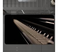 EMCLKS Tappeto Bagno 60x90 cm,Pianoforte, tastiera del pianoforte in primo piano, accenni a infinite possi,Tappetino Assorbente e Antiscivolo in Microfibra per Bagno,Cucina,Camera da Letto,Corridoio