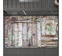 EMCLKS Tappeto Bagno 60x90 cm,Rustico, vecchio fienile rustico, cottage, tema cabina, ingresso rurale mist,Tappetino Assorbente e Antiscivolo in Microfibra per Bagno,Cucina,Camera da Letto,Corridoio