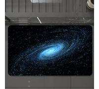 EMCLKS Tappeto Bagno 60x90 cm,Stupende galassie a spirale nell'immenso universo, galassie a spirale alline,Tappetino Assorbente e Antiscivolo in Microfibra per Bagno,Cucina,Camera da Letto,Corridoio