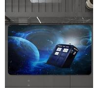 EMCLKS Tappeto Bagno 60x90 cm,Tadis nell'universo immenso, Tadis sullo sfondo del cielo stellato, merchand,Tappetino Assorbente e Antiscivolo in Microfibra per Bagno,Cucina,Camera da Letto,Corridoio