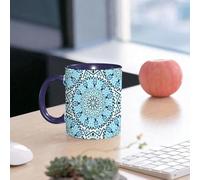 EMCLKS Tazze colazione,Durevole,Tazze Caffe e The 330ml,Idee Regalo Regali Natale,Mug per Lavastoviglie e Microonde,L'architettura marocchina e marocchina è sta da mosaici con motivi geometrici e ste