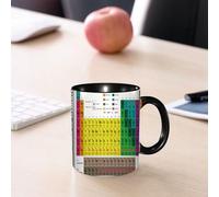 EMCLKS Tazze colazione,Durevole,Tazze Caffe e The 330ml,Idee Regalo Regali Natale,Mug per Lavastoviglie e Microonde,Tavola periodica degli elementi, tavola periodica chimica etichettata per categorie