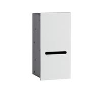 Modulo carta WC Emco asis modulo 2.0 modulo carta WC - modello da incasso, cerniera porta incernierata a destra, Colorazione: alluminio/optiwhite