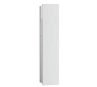 emco asis module 2.0 module pour WC - modèle encastré, 1 porte, charnières à droite, 975427452, 975427452, Colorazione: alluminio/optiwhite