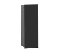 Emco asis modulo 2.0 Set di spazzole per WC modello da incasso, 1 porta, Colorazione: alluminio/nero