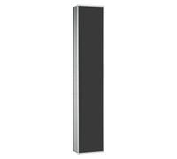 emco asis module 300 Module d'armoire - modèle encastré, avec grand compartiment de rangement, 972027513, 972027513, Colorazione: alluminio/nero