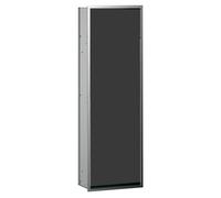 Emco, cromato/nero, Asis 300-Modulo per armadio da incasso, 964 mm, senza telaio di montaggio