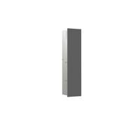 emco asis module pure module WC, façade en bois d'une pièce, encastré, butée gauche, 730x170mm, avec compartiment pour rouleau de réserve, 975551510, 975551510, Colorazione: grigio diamante