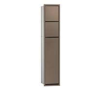 emco asis modules 150 : module WC encastré, ouverture à droite, 978303252, 978303252, Colorazione: Bronzo