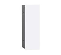 emco asis modules 2,0 Ensemble brosse de toilette modulaire encastré, 1 porte, sens d'ouverture de porte réversible, 973428431, 973428431, Colorazione: Bianco Opaco