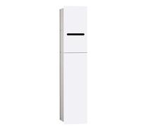 emco asis modules 2,0 module WC, modèle encastré, porte avec 1 fente, charnières à droite, 975428450, 975428450, Colorazione: Bianco Opaco