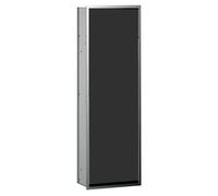 Emco, cromato/nero, Asis 300-Modulo per armadio da incasso, 964 mm, senza telaio di montaggio