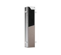 emco asis modules plus : module WC encastré, 803 mm, compartiments pour rouleau de réserve ou boîte pour lingettes humides, papier toilette, ensemble de brosse de toilette intégré, ouverture à gauche,