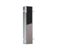 emco asis modules plus : module WC encastré, 803 mm, compartiments pour rouleau de réserve ou boîte pour lingettes humides, papier toilette, ensemble de brosse de toilette intégré, ouverture à droite,