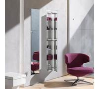 emco asis module 300 module d'armoire avec porte miroir des deux côtés - à encastrer, 972028013, 972028013, Colorazione: cromo/specchio