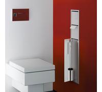 Emco Asis modulo WC, con set portascopino, con porta rotolo e porta rotolo di riserva, 978305050, Asis [Accessori Bagno > Moduli Incasso]