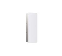 emco asis pure Module d'armoire, montage encastré, charnière de porte à droite, façade en verre, 730x250mm, 2 étagères en verre, 975528407, 975528407, Colorazione: bianco opaco