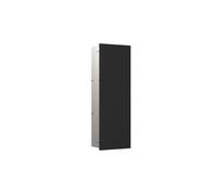 emco asis pure Module d'armoire, montage encastré, charnière de porte à droite, façade en verre, 730x250mm, 2 étagères en verre, 975528507, 975528507, Colorazione: Nero opaco