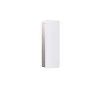 emco asis pure Module d'armoire, montage encastré, charnière de porte à droite, façade en verre, 730x250mm, 2 étagères en verre, 975528407, 975528407, Colorazione: Bianco alpino Opaco
