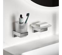 Emco Cue portasaponetta, 323000100, Cue [Accessori Bagno > Portasapone]