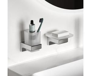 Emco Cue portasaponetta, 323000100, Cue [Accessori Bagno > Portasapone]