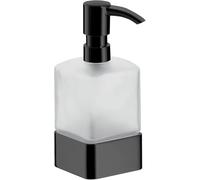 Emco Dispenser di sapone in alluminio, nero, modello standmodell