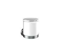 emco Dispenser di sapone liquido con sensore rotondo, alimentato a batteria, cromato